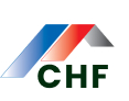 Logo CHF, cœur de l'habitat français