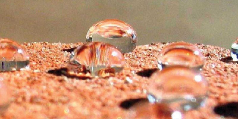 illustration de l'effet perlant